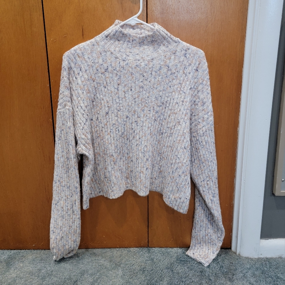 Cream speckled sweater